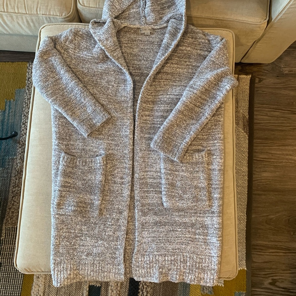 Barefoot Dreams Hooded Cardigan